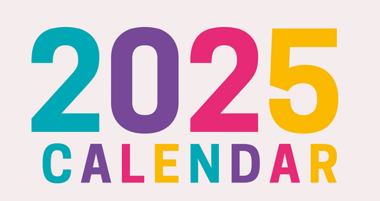 Colorful 2025 Printable Calendar